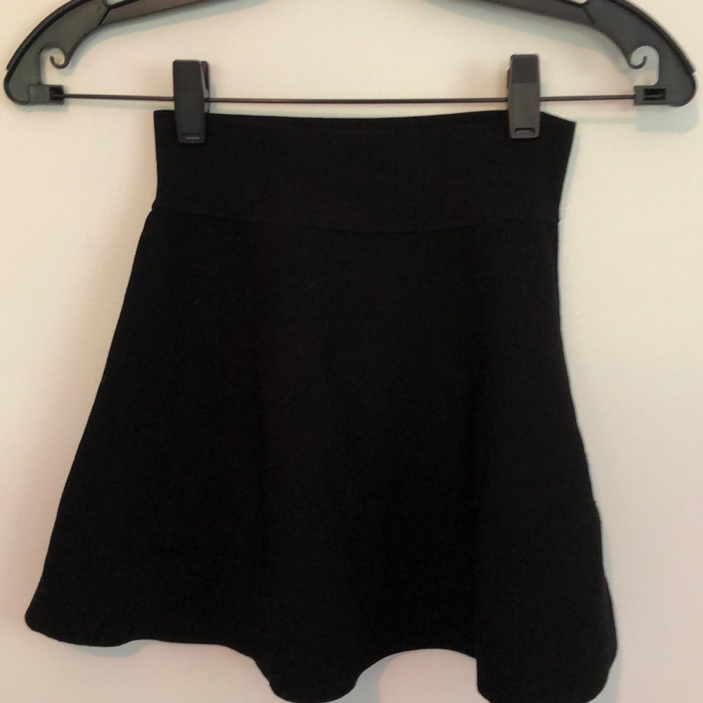Black knit Milly skirt